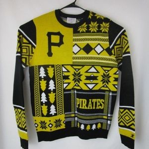 Pittsburgh Pirates Klew Patches Ugly Sweater